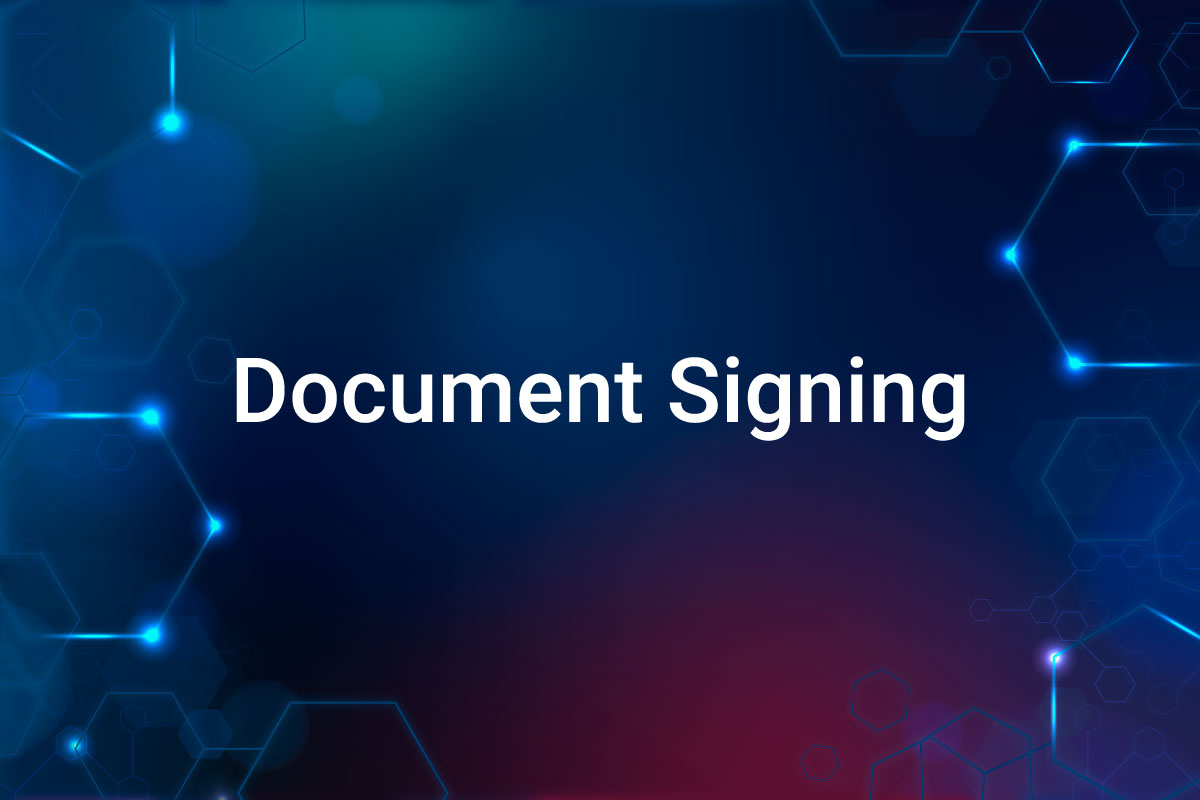 Document Signing